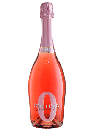 Вино Bottega Безалкогольное Розовое Игристое Сухое
