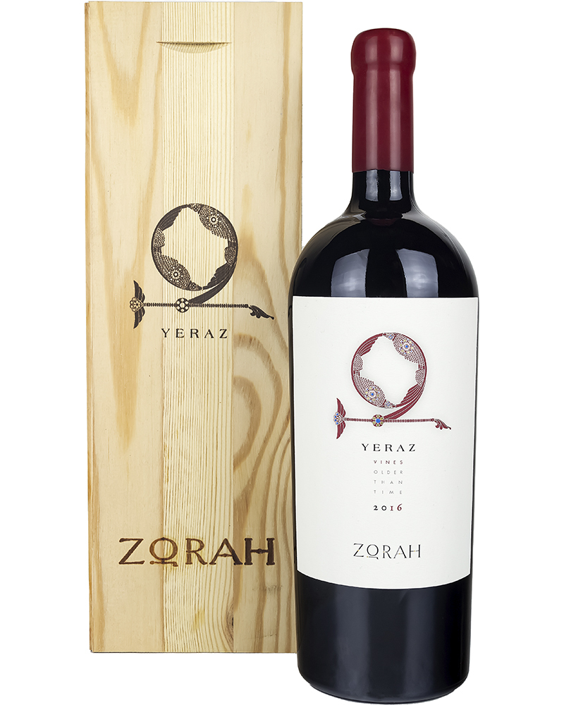 Вино Zorah Ераз Сухое Красное Выдержанное 2016 г.у. 13,5% 1,5 л, Армения