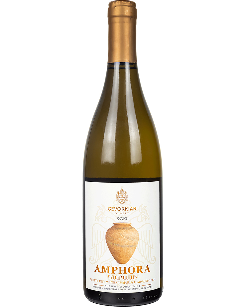 Вино Белое сухое Gevorkian Winery Амфорное 2019 г.у, 12%, 0,75л, Армения