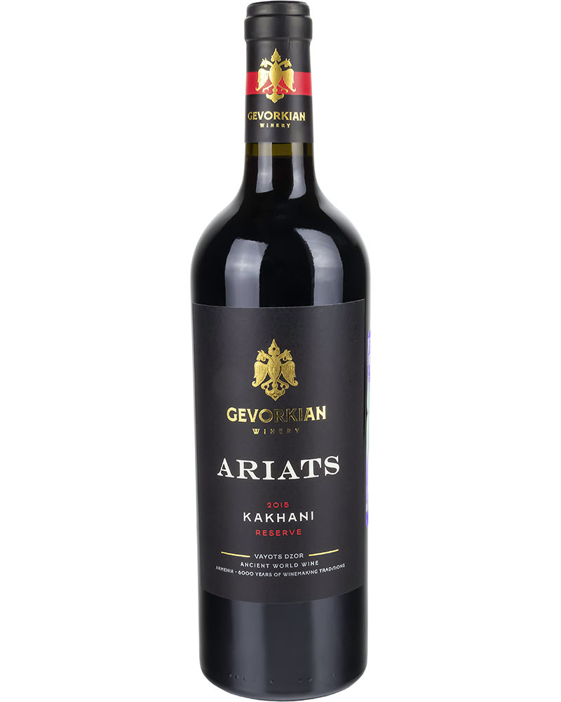 Вино Gevorkian Winery Красное сухое Ариац Кахани Резервное г.у. 2015, 16%, 0,75 л, Армения