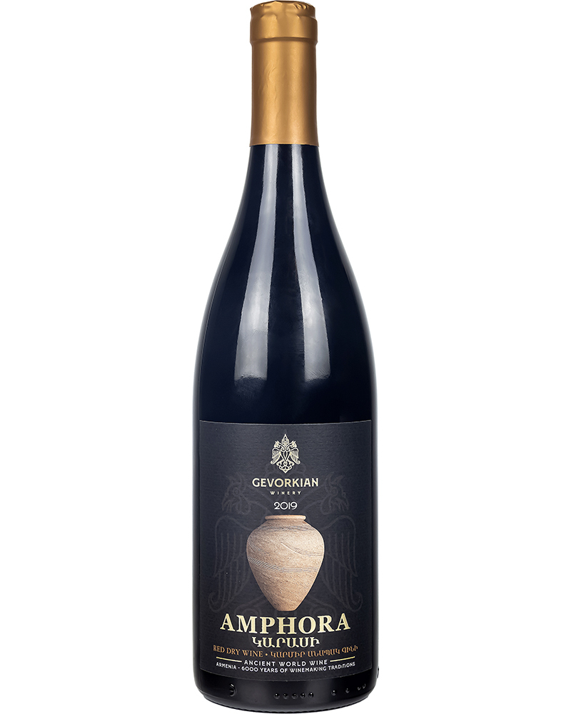 Вино Красное сухое Gevorkian Winery Амфорное 2019 г.у, 12%, 0,75л, Армения