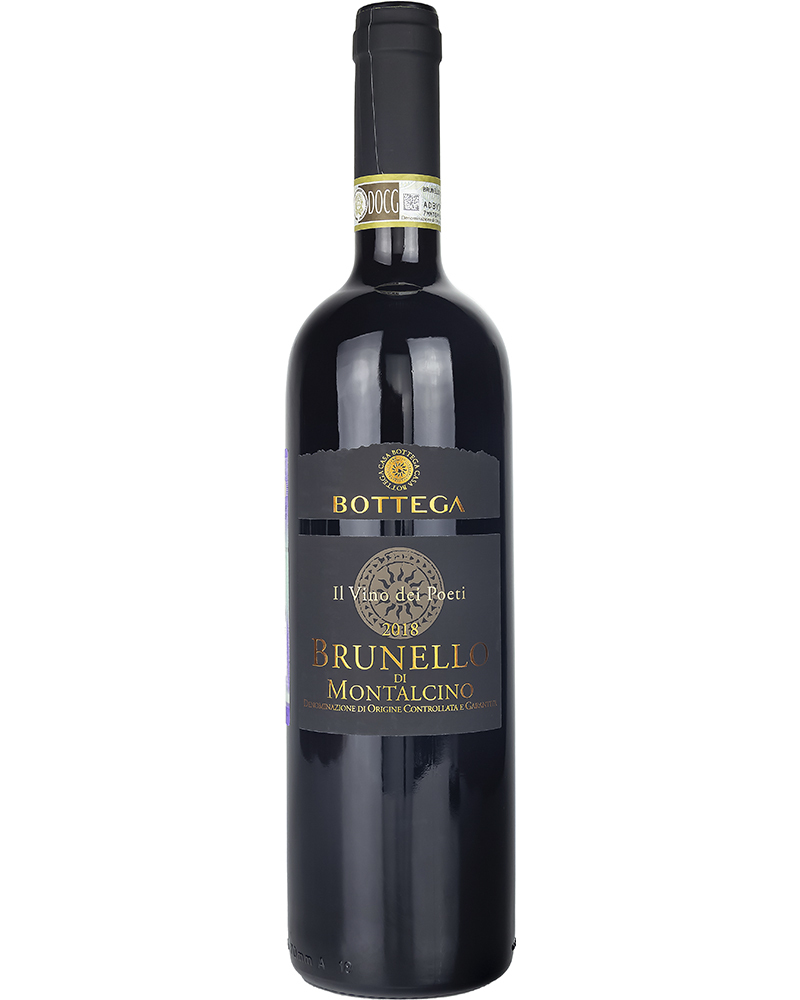 Вино Красное Сухое Bottega Брунелло Ди Монтальчино 2018 г.у. 14.5%, 0,75 л, Италия