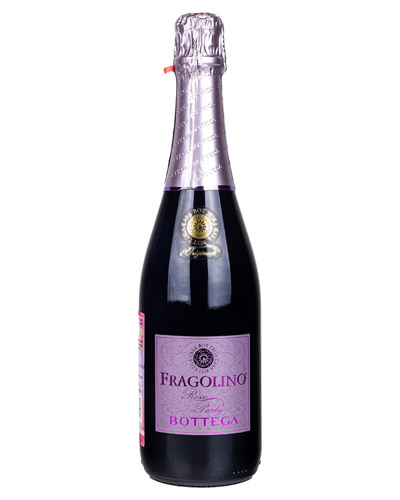 Напиток Bottega Винный Газированный Красный Сладкий Фраголино Россо Пати Слуманте Каса Боттега 10%, 0,75 л, Италия