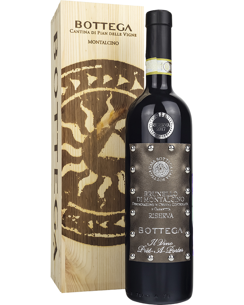 Вино Красное Сухое Bottega Брунелло Ди Монтальчино Рисерва 2017 г.у. 15%, 0,75 л, в подарочной упаковке Италия