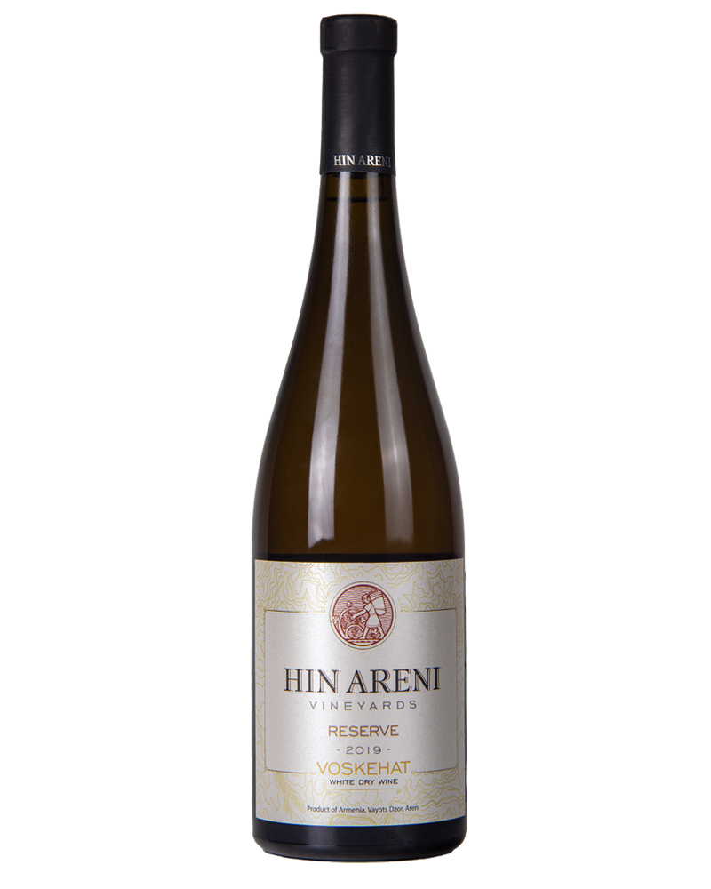 Вино Hin Areni Белое Сухое Резерв 2019 г.у. 13,5% 0,75 л, Армения