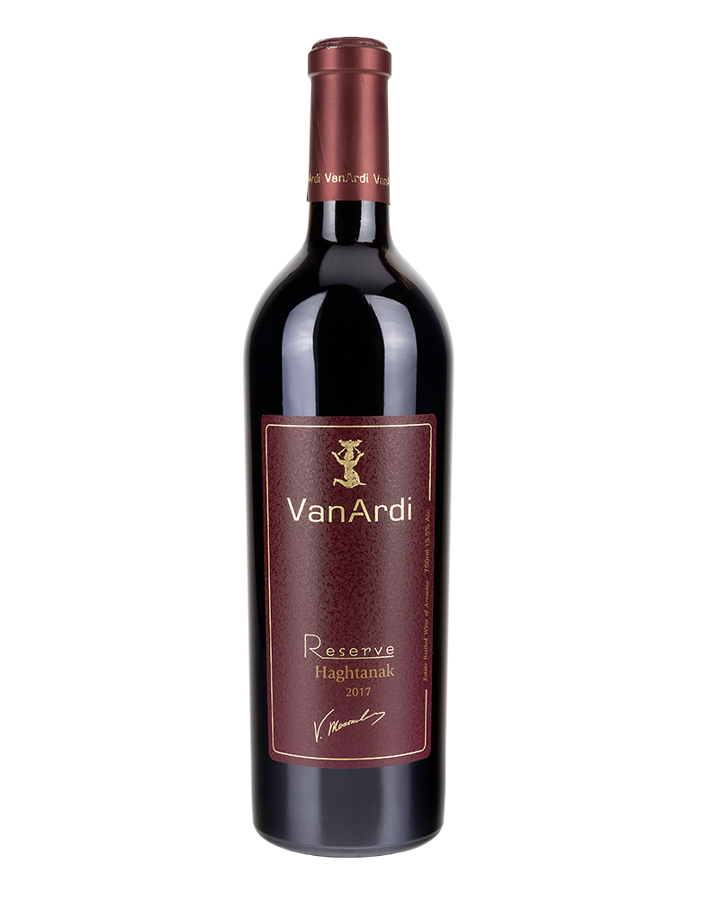 Вино Van Ardi Красное Сухое Резервное Haghtanak 2017 г.у. 13,5%, 0,75 л, Армения