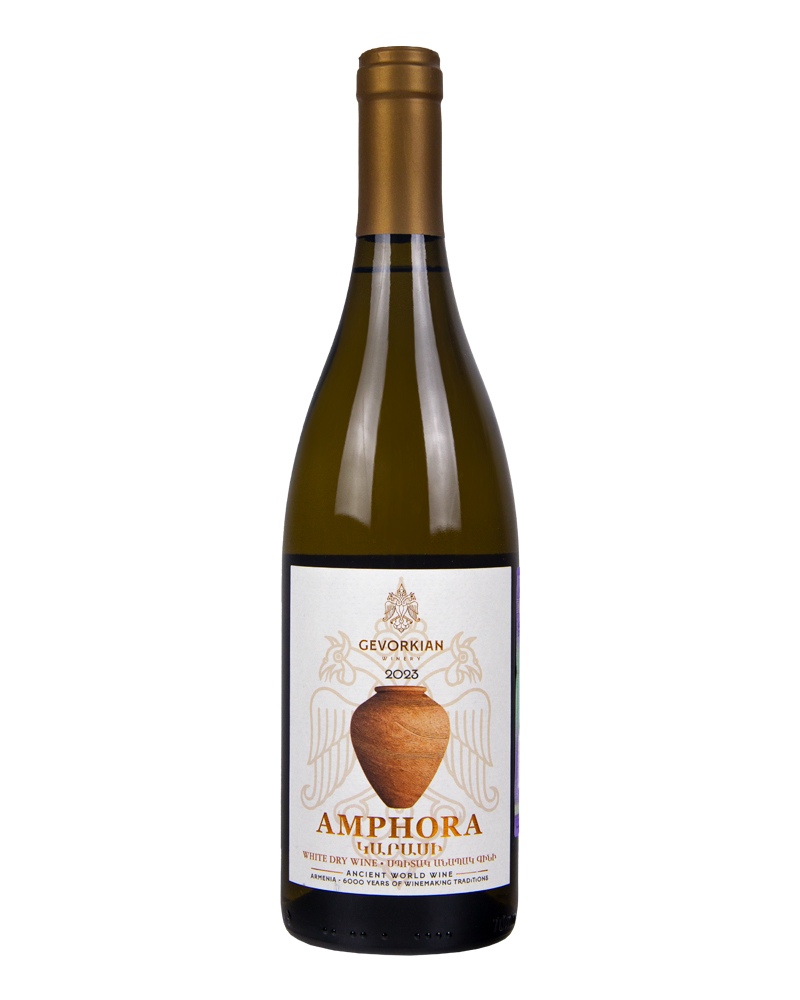 Вино Белое сухое Gevorkian Winery Амфорное 2023 г.у, 12%, 0,75л, Армения