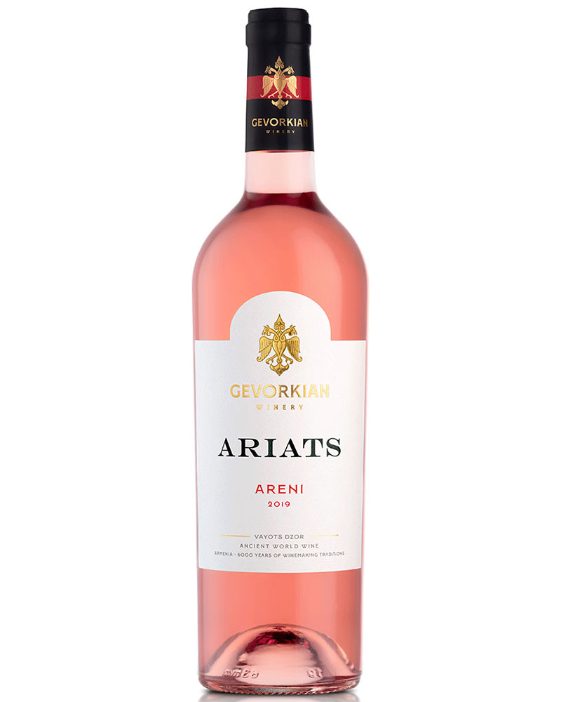 Вино Розовое сухое «АРИАЦ АРЕНИ» 12%, 2019г 0,75 л, Армения