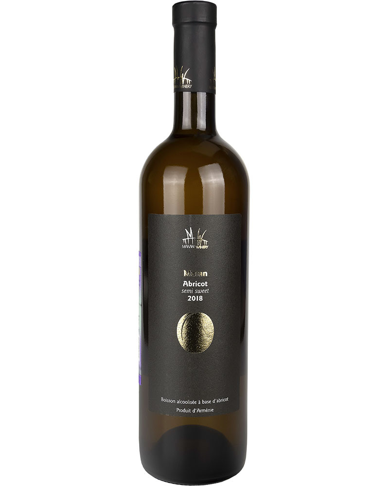 Вино Фруктовое Maran Winery Столовое Полусладкое Маран Абрикосовый 13%, 0,75 л, Армения