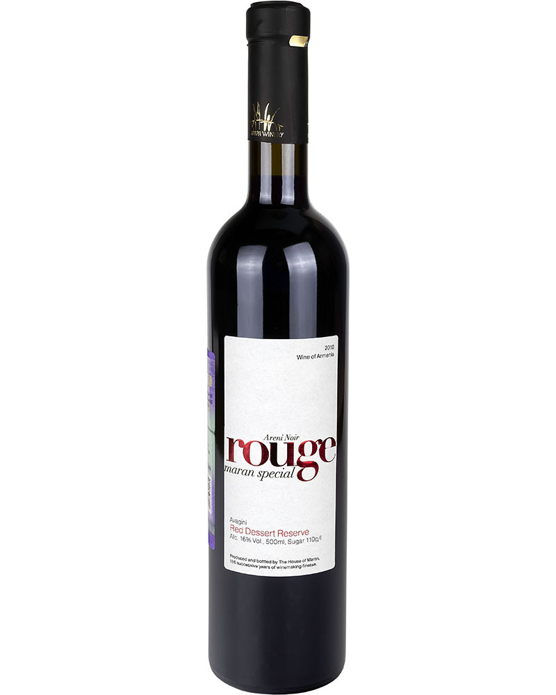 Вино Maran Winery Авагини Руж Красное ликерное 16%, 0,5 л, Армения